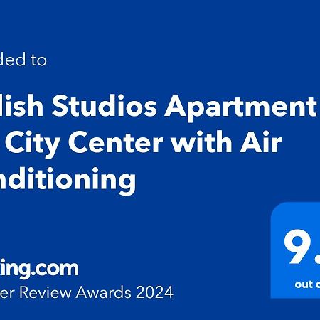 Stylish Studios Apartment In The City Center With Air Conditioning 부다페스트 외부 사진